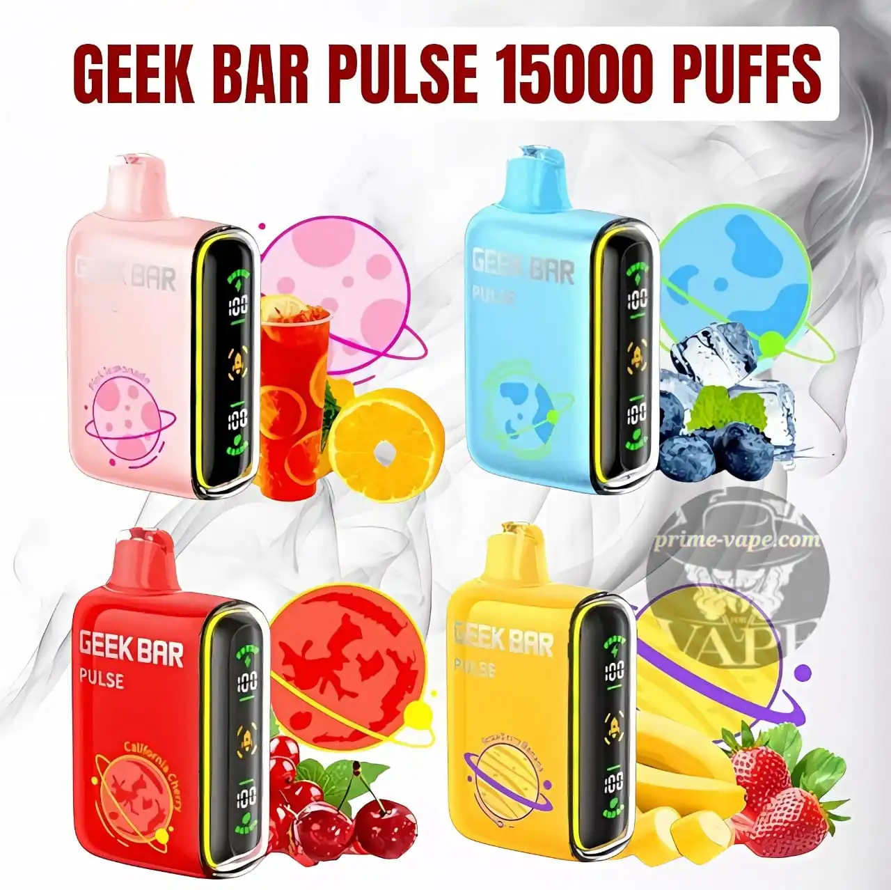 Geek Bar 15000 Puffs Disposable Vape Pulse in Dubai UAE