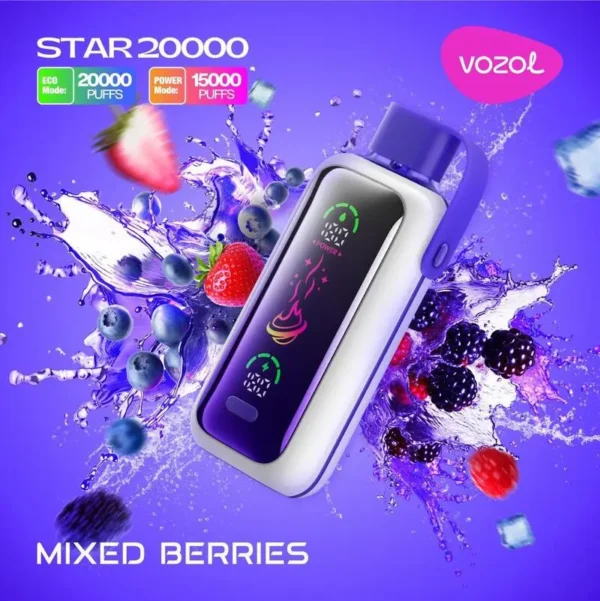 Best Vozol Star 20000 Puffs Disposable Vape in Dubai UAE- 24ml