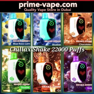 Chillax Shake 22000 Puffs Disposable Vape in Dubai UAE