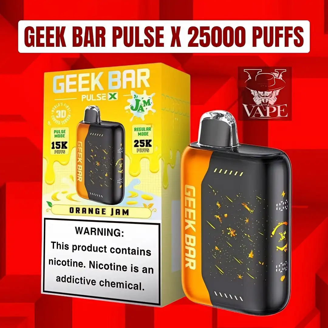 Best Geek Bar Pulse X 25000 Puffs Disposable Vape - Dubai UAE