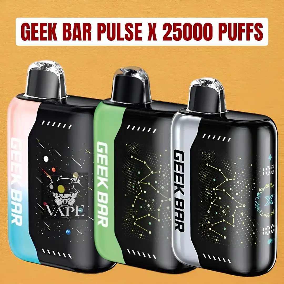 Geek Bar 25000 Puffs Pulse X disposable vape 25k 5% Dubai UAE
