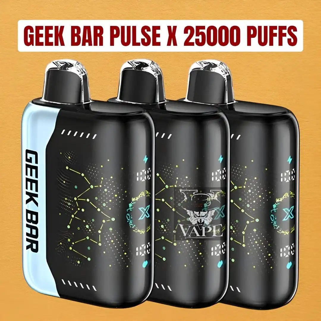 Geek Bar 25000 Puffs Pulse X disposable vape 25k 5% Dubai UAE