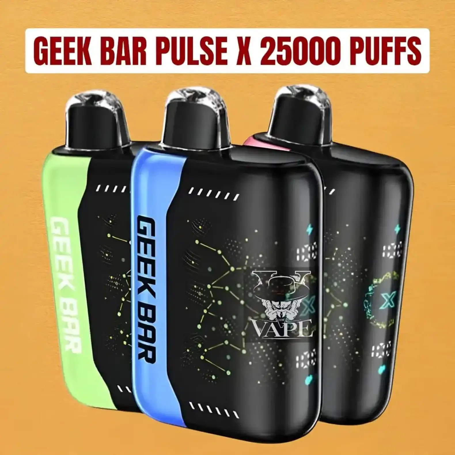 Geek Bar 25000 Puffs Pulse X disposable vape 25k 5% Dubai UAE