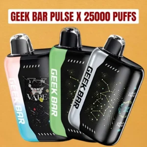 Geek Bar 25000 Puffs Pulse X disposable vape 25k 5% Dubai UAE