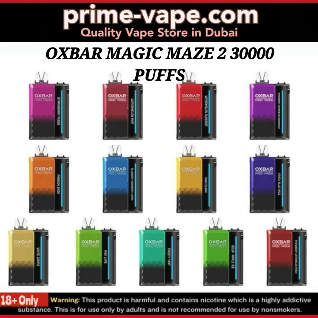 OXBAR MAGIC MAZE 2 30000 Puffs Disposable Vape 50mg Dubai