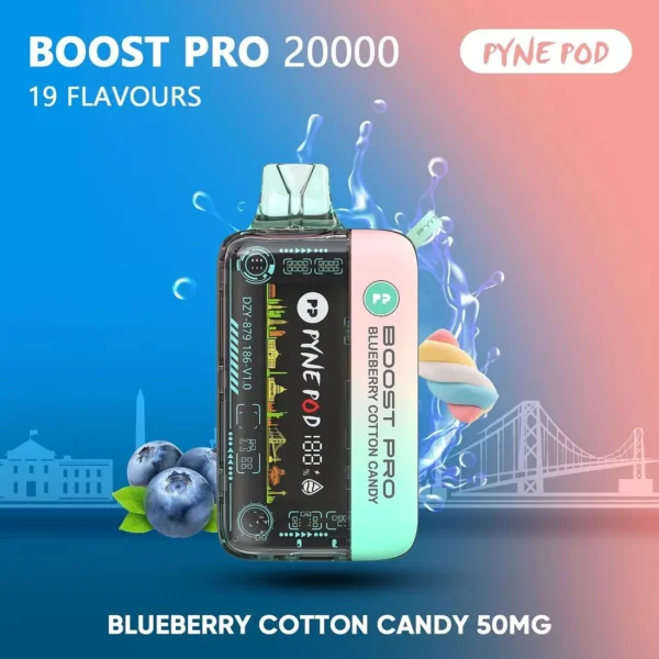 Pyne Pod Boost Pro 20000 Puffs Disposable Vape in Dubai UAE