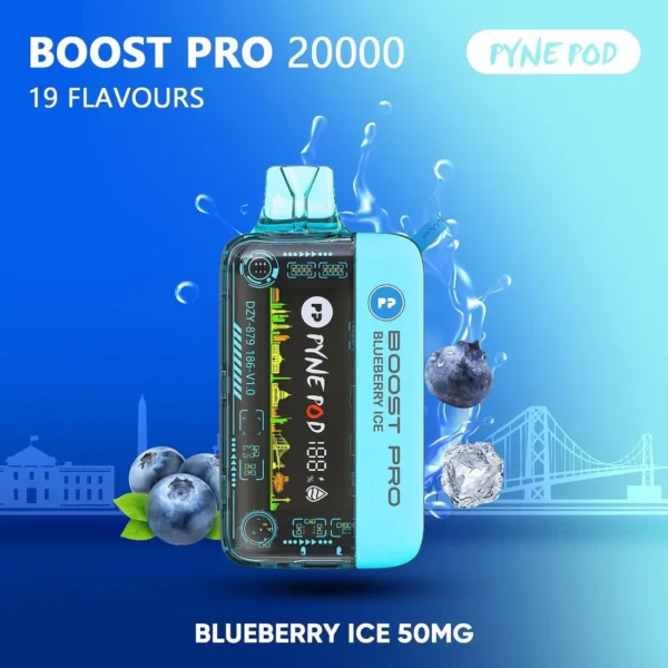 Pyne Pod Boost Pro 20000 Puffs Disposable Vape in Dubai UAE