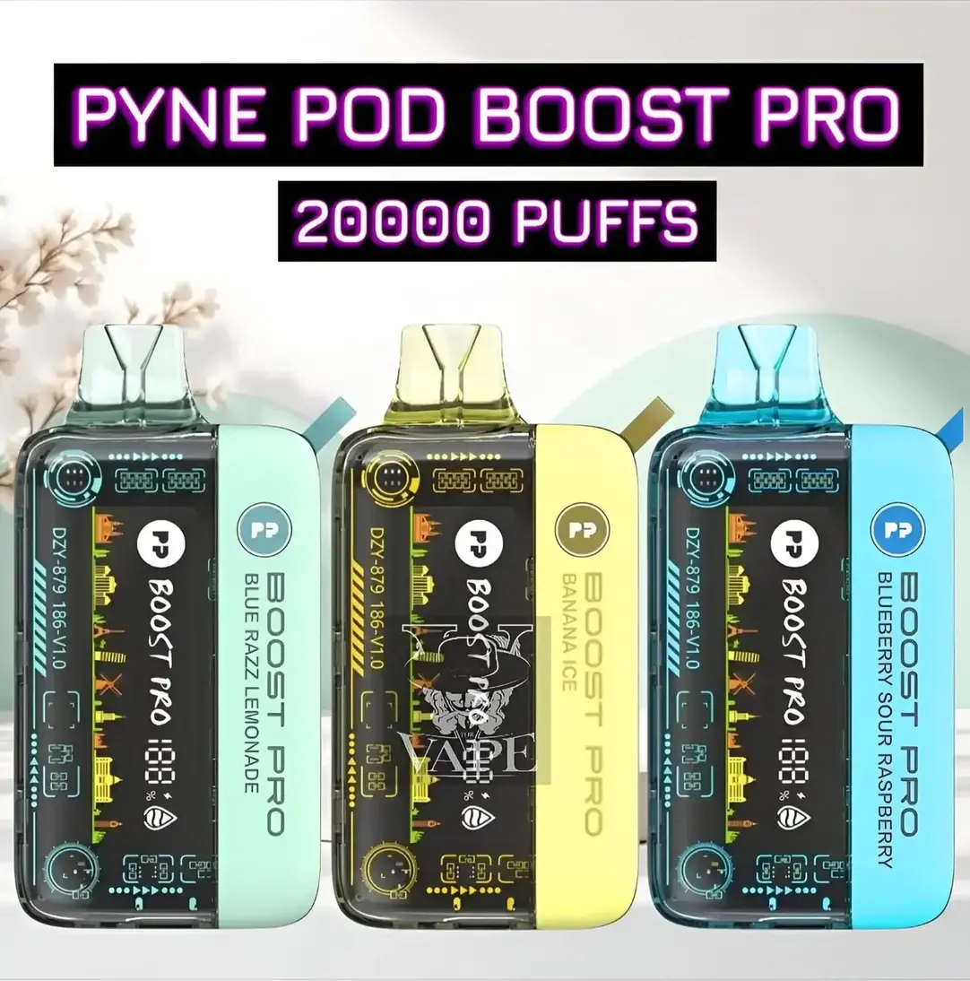 Pyne Pod Boost Pro 20000 Puffs Disposable Vape in Dubai UAE