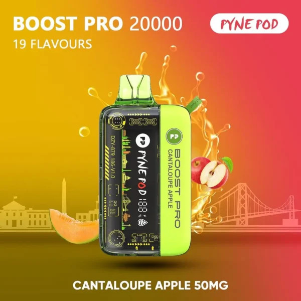 Pyne Pod Boost Pro 20000 Puffs Disposable Vape in Dubai UAE