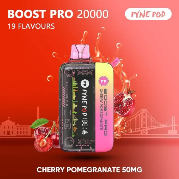 Pyne Pod Boost Pro 20000 Puffs Disposable Vape in Dubai UAE