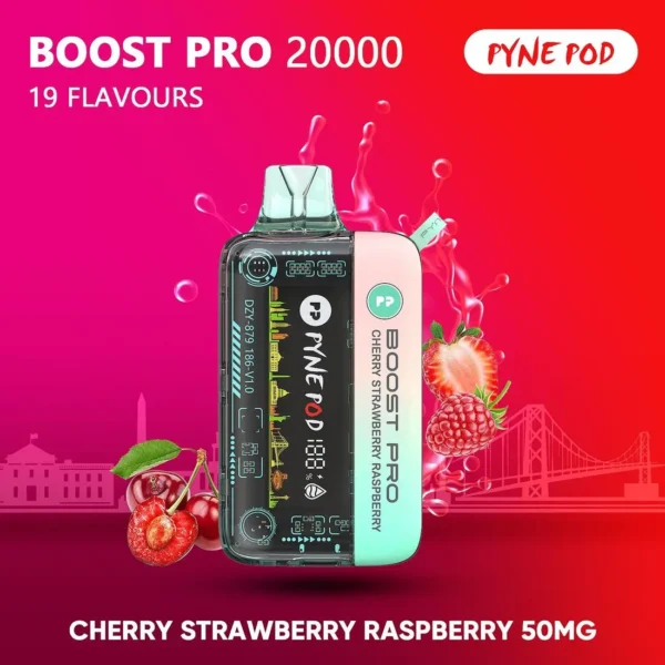 Pyne Pod Boost Pro 20000 Puffs Disposable Vape in Dubai UAE