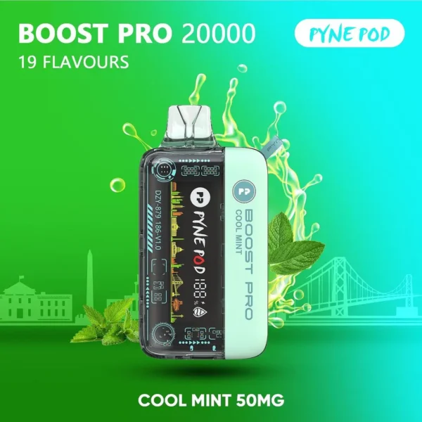 Pyne Pod Boost Pro 20000 Puffs Disposable Vape in Dubai UAE