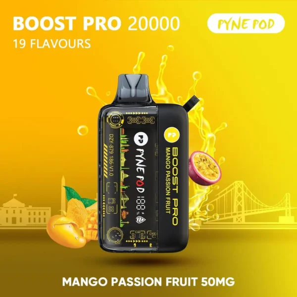 Pyne Pod Boost Pro 20000 Puffs Disposable Vape in Dubai UAE