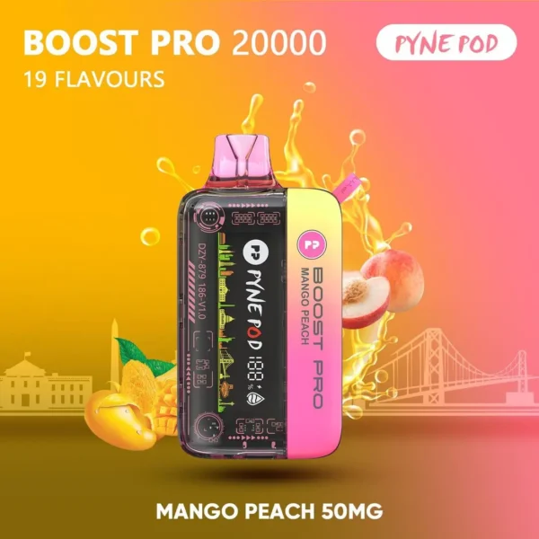 Pyne Pod Boost Pro 20000 Puffs Disposable Vape in Dubai UAE