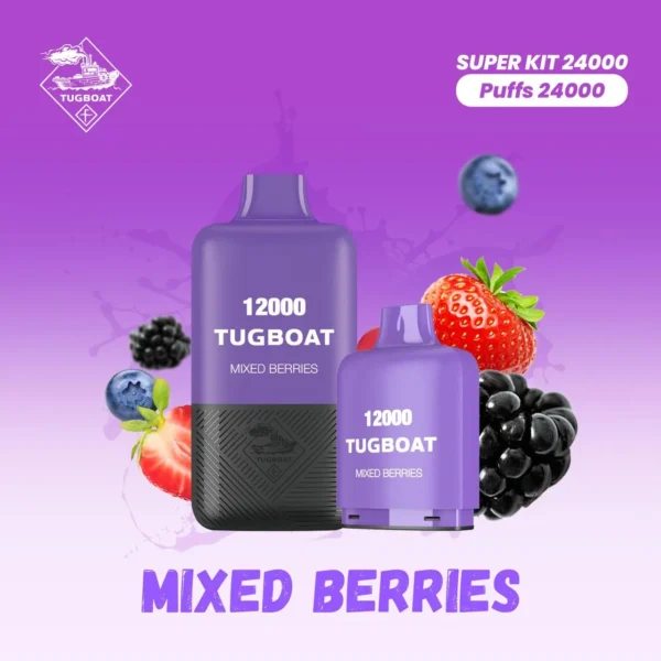 Best Tugboat Super 24000 Puffs Disposable Vape- Dubai UAE