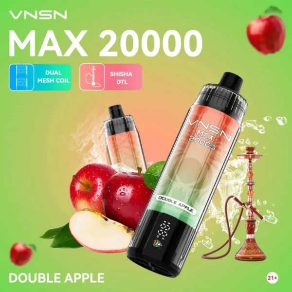 VNSN MAX 20000 Puffs Shisha Disposable Vape- Dubai UAE