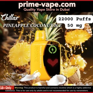 Chillax Shake Pineapple Coconut Ice 22000 puffs disposable vape