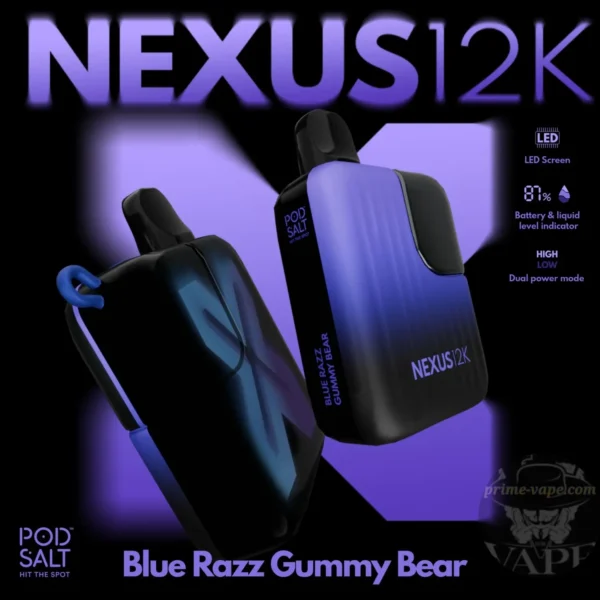 Pod Salt Nexus 12000 Puffs 20MG Disposable Vape- 12k Dubai