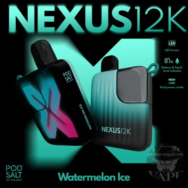 Pod Salt Nexus 12000 Puffs 20MG Disposable Vape- 12k Dubai