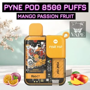 Pyne Pod Mango Passion Fruit 8500 Puffs Disposable Vape
