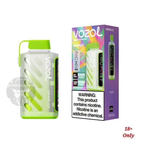 VOZOL Gear Power 20000 Puffs Disposable Vape in Dubai UAE