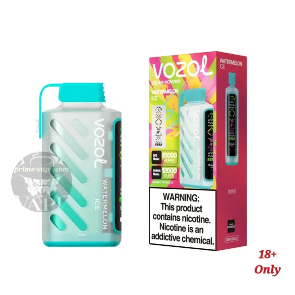 VOZOL Gear Power 20000 Puffs Disposable Vape in Dubai UAE