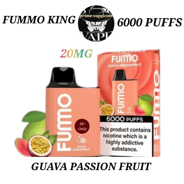 FUMO KING 6000 Puffs Disposable Vape Available in Dubai- UAE