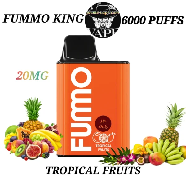 FUMO KING 6000 Puffs Disposable Vape Available in Dubai- UAE