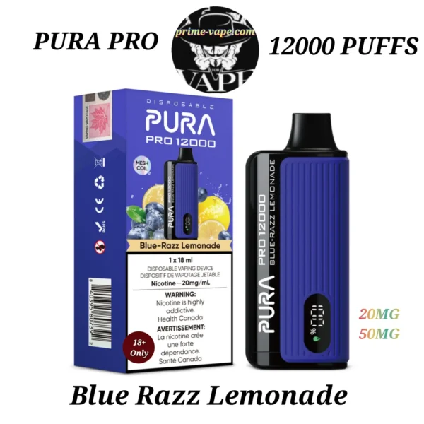 Pura 12000 Puffs Disposable Vape 2% & 5% in Dubai | Pura Pro