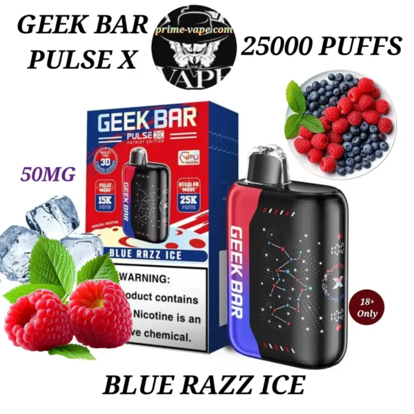 Best Geek Bar Pulse X 25000 Puffs Disposable Vape- Dubai UAE