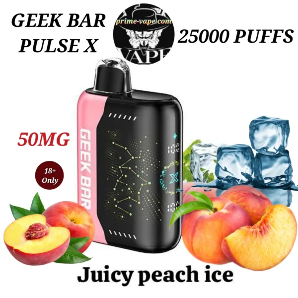 Best Geek Bar Pulse X 25000 Puffs Disposable Vape- Dubai UAE