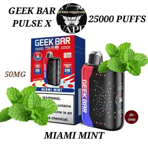 Best Geek Bar Pulse X 25000 Puffs Disposable Vape- Dubai UAE