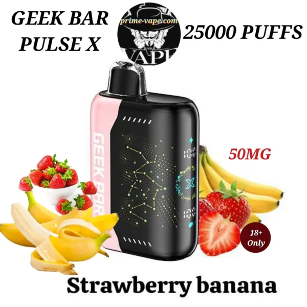 Best Geek Bar Pulse X 25000 Puffs Disposable Vape- Dubai UAE