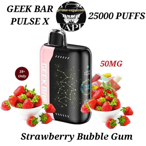 Best Geek Bar Pulse X 25000 Puffs Disposable Vape- Dubai UAE