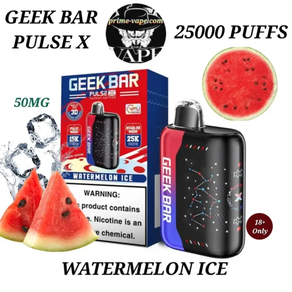 Best Geek Bar Pulse X 25000 Puffs Disposable Vape- Dubai UAE