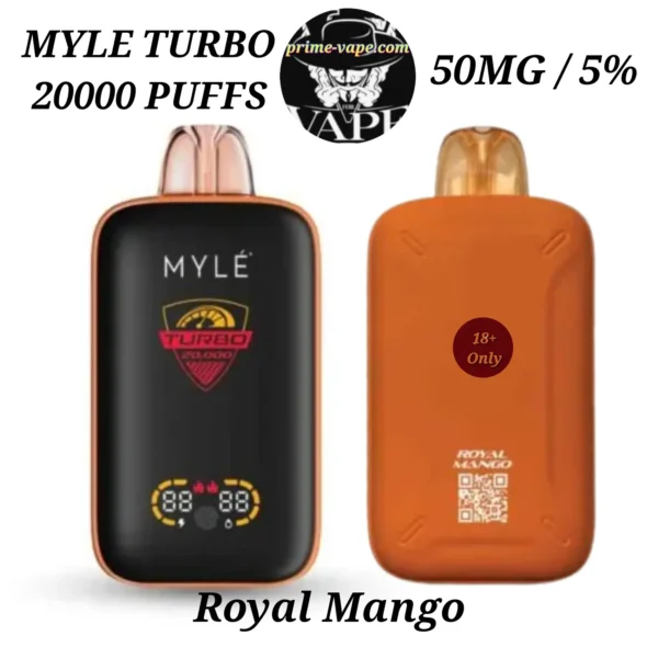 Myle Turbo 20000 Puffs Disposable Vape 50mg 20k | Dubai UAE