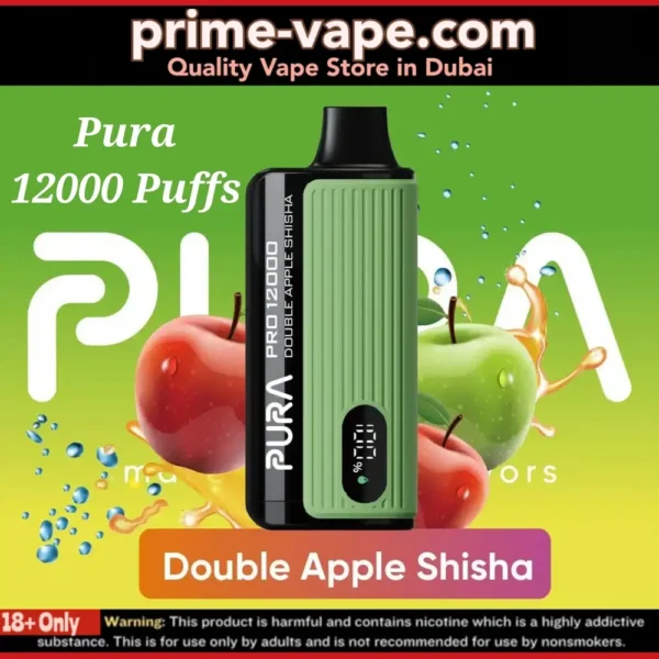 Pura 12000 Puffs Disposable Vape 20mg & 50mg in Dubai UAE