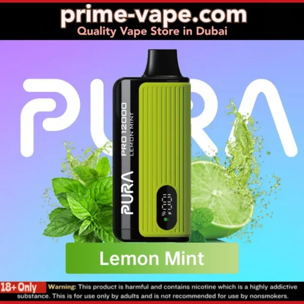 Pura 12000 Puffs Disposable Vape 20mg & 50mg in Dubai UAE