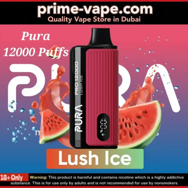 Pura 12000 Puffs Disposable Vape 20mg & 50mg in Dubai UAE