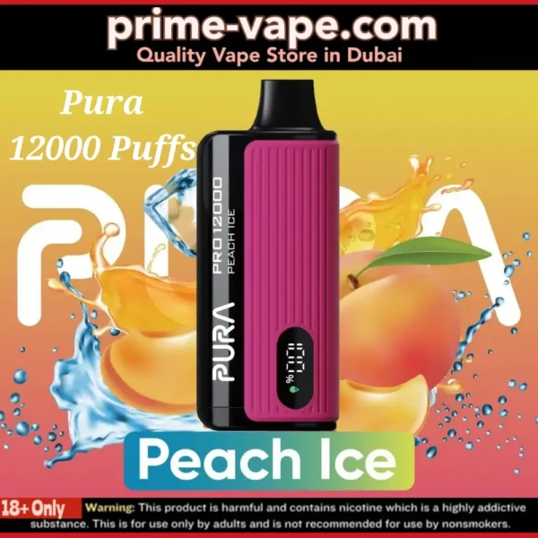 Pura 12000 Puffs Disposable Vape 20mg & 50mg in Dubai UAE