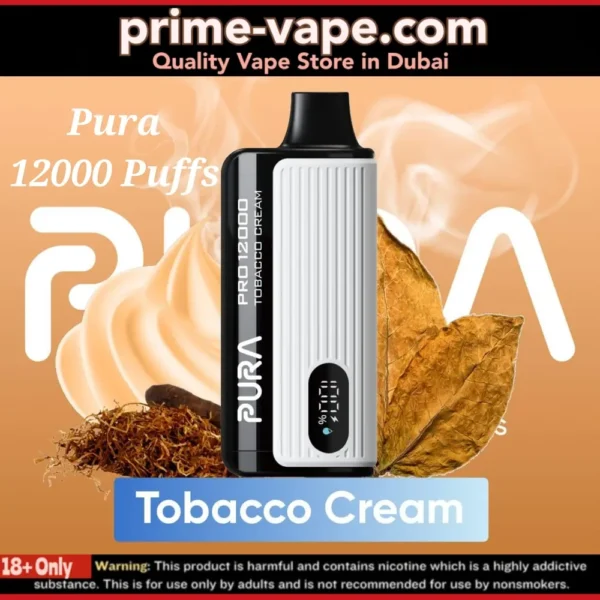 Pura 12000 Puffs Disposable Vape 20mg & 50mg in Dubai UAE