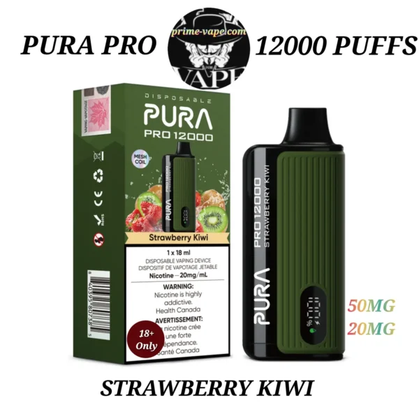 Pura 12000 Puffs Disposable Vape 2% & 5% in Dubai | Pura Pro