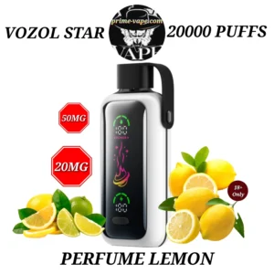 VOZOL Star Perfume Lemon 20000 Puffs Disposable 50MG 20MG