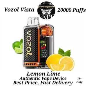 VOZOL Vista Lemon Lime 20000 Puffs Disposable Vape 50mg