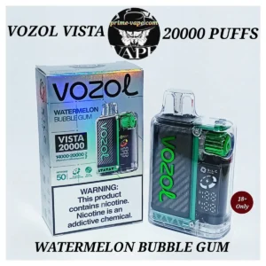 Vozol Vista Watermelon Bubble Gum 20000 Puffs Disposable Vape