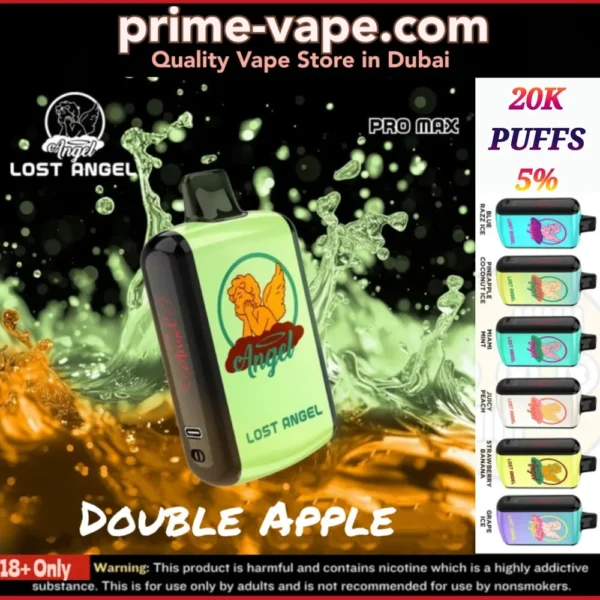 Lost Angel Pro Max 20000 Puffs Disposable Vape 20k 50MG Dubai