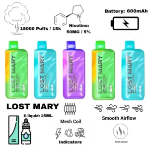 Lost Mary MT15000 Turbo Disposable Vape in Dubai- 15000 Puffs