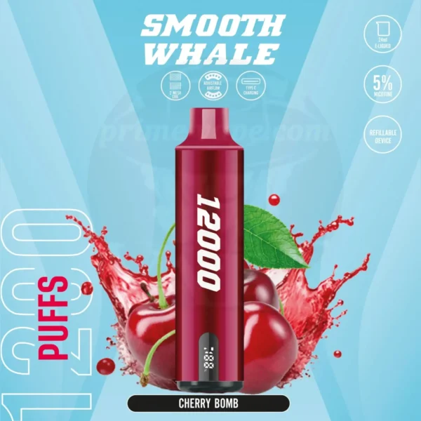 Smooth Whale 12000 Puffs Disposable Vape in Dubai UAE