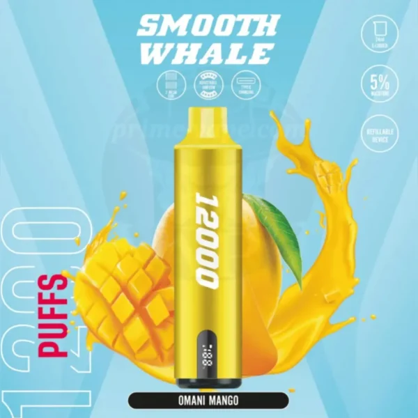 Smooth Whale 12000 Puffs Disposable Vape in Dubai UAE