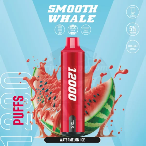 Smooth Whale 12000 Puffs Disposable Vape in Dubai UAE